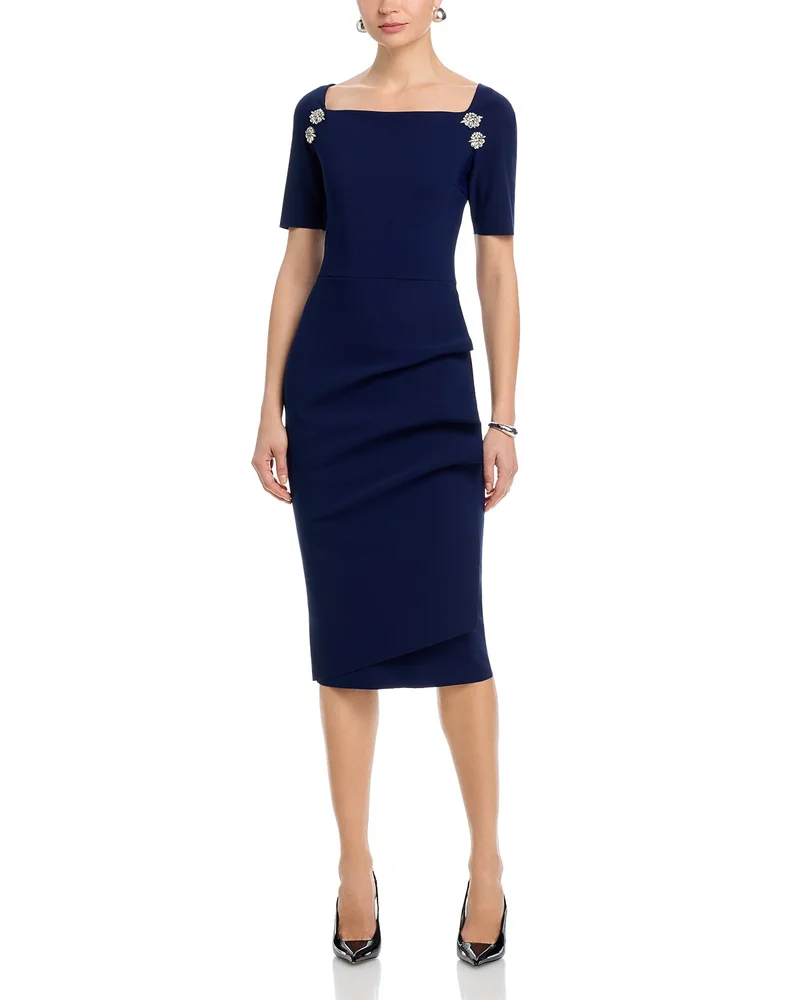 Molai Square Neck Dress