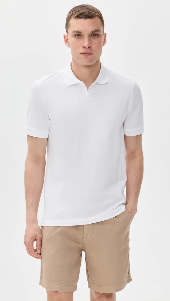 Bruno Short Sleeve Pique Polo