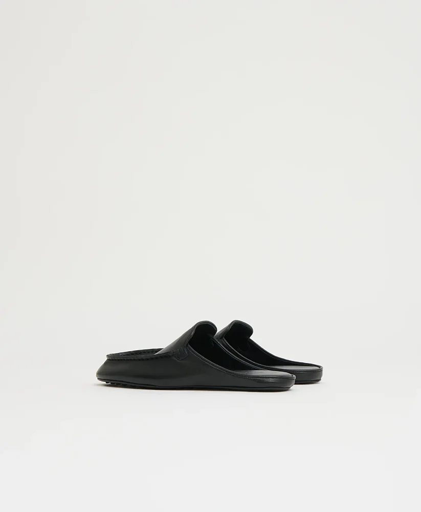 Moccasin Mule - Black