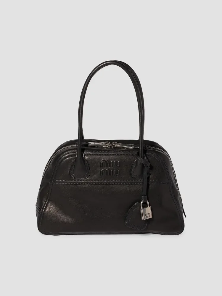 Vivant Leather Top Handle Bag