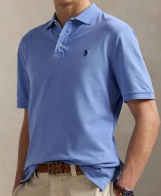 Classic-Fit Stretch Mesh Polo Shirt