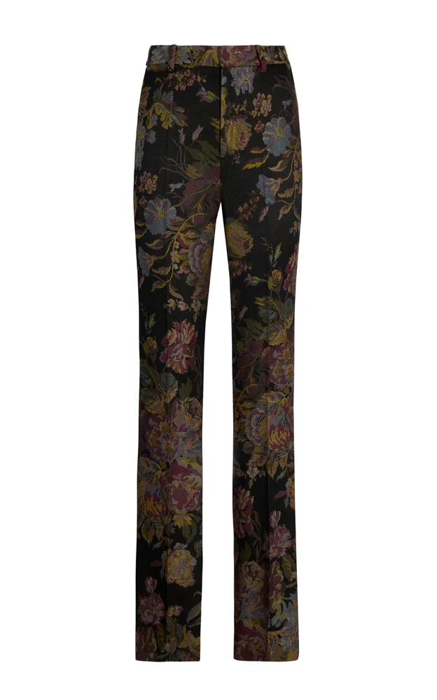 Wrigley II Floral Silk Pants