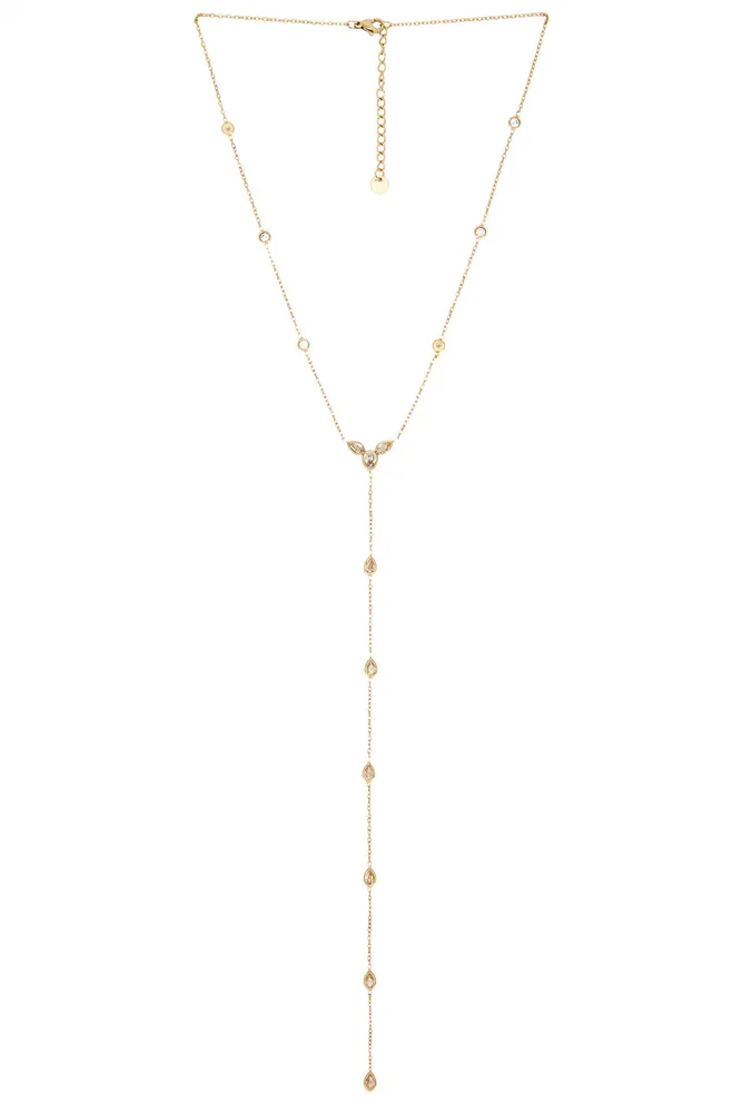 Stone Drop Lariat