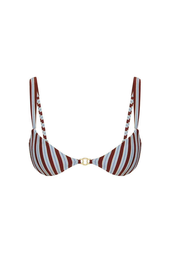 Petit Ermitage Top, Milano Stripe