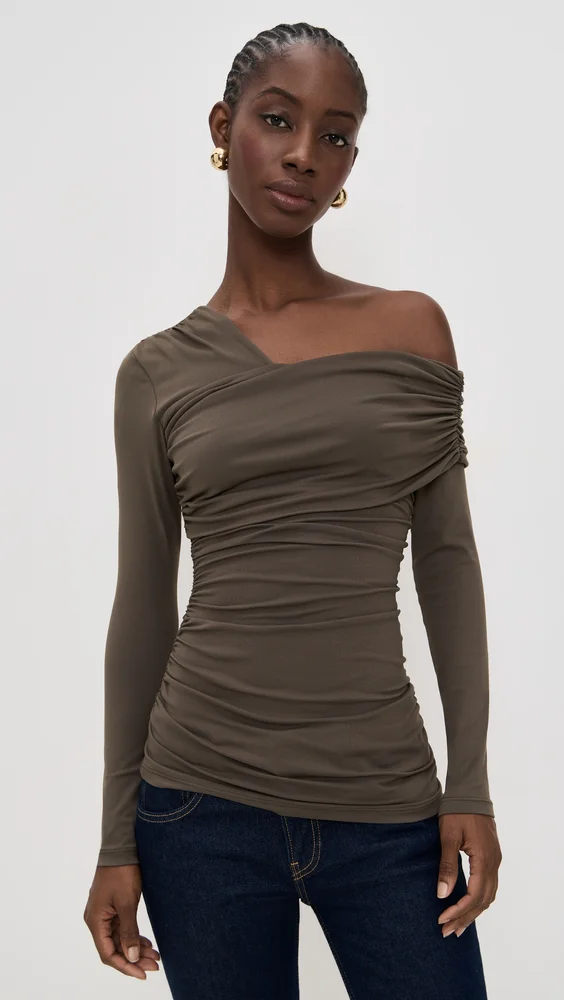 Carryover One Shoulder Top
