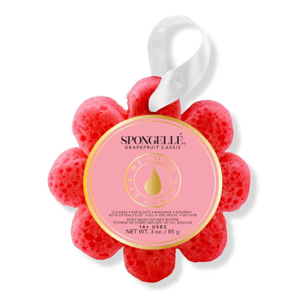 Grapefruit Cassis Wild Flower Body Buffer | Body Wash Infused Buffer