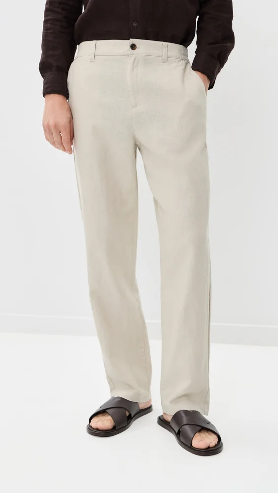 Linen Comfort Suit Pants 32"