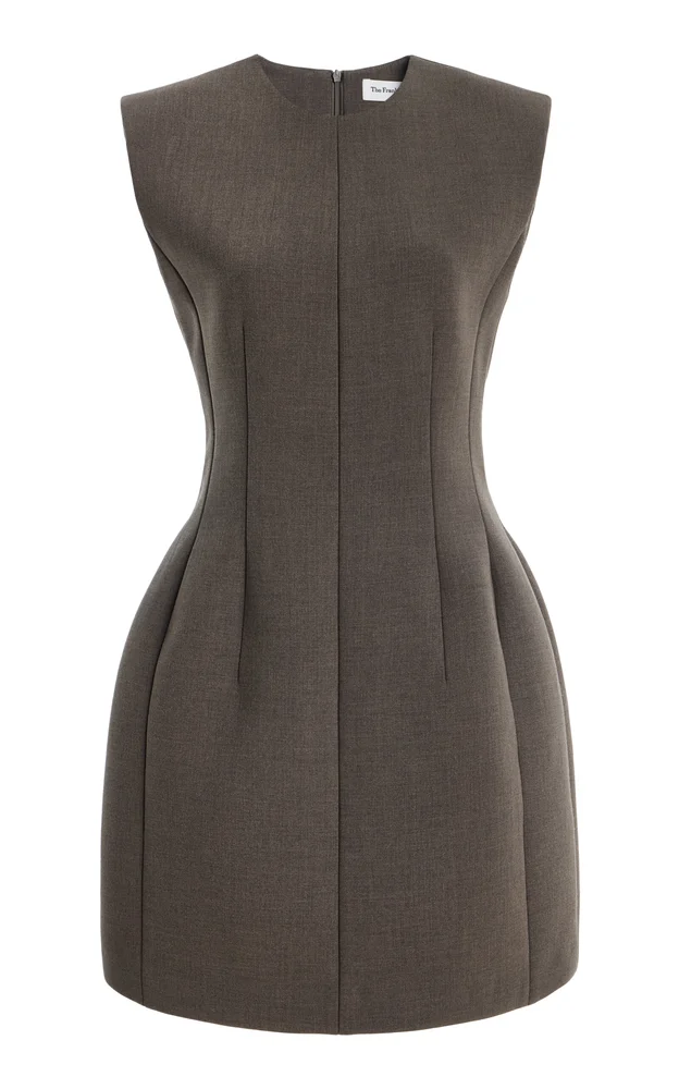 Bryn Cinched Crepe Mini Dress