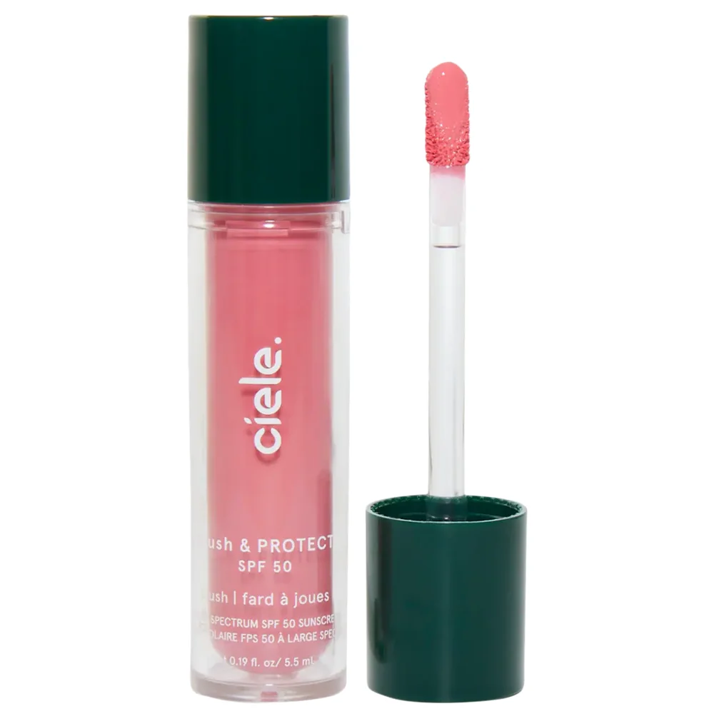 blush & PROTECT SPF 50+ liquid blush in Giselle