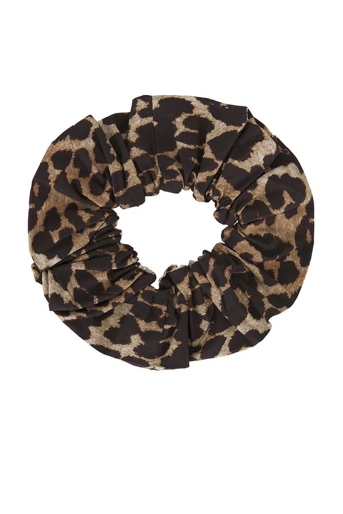Printed Cotton Scrunchie