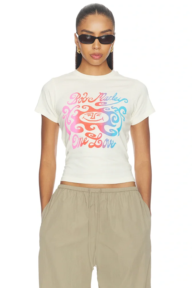 Bob Marley One Love Gradient Vintage Tee