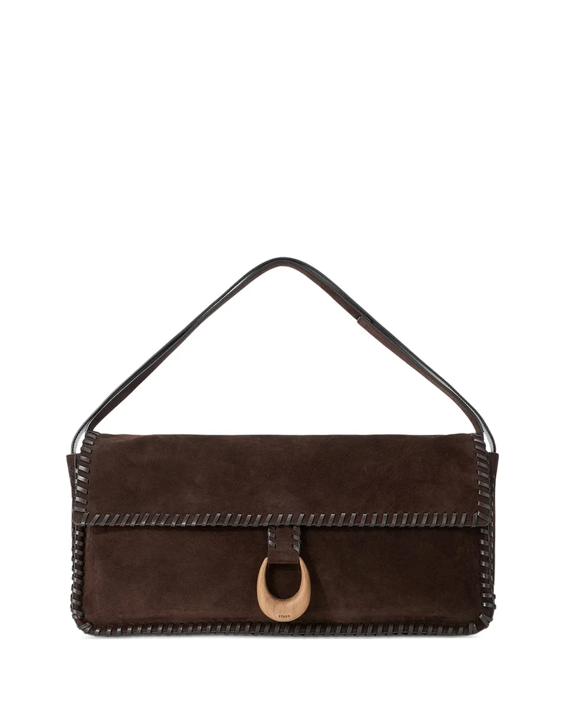 Harlow Suede Messenger Bag
