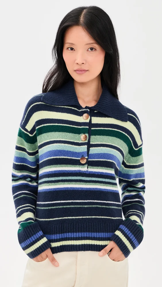 Trading Up Stripe Sweater