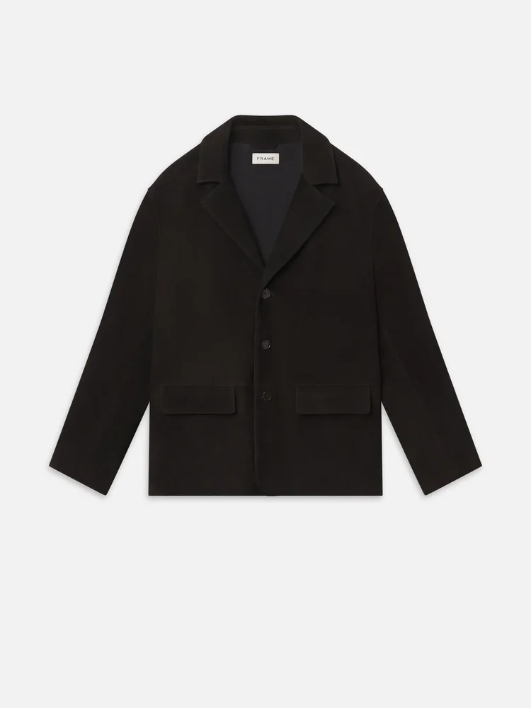 Suede Blazer