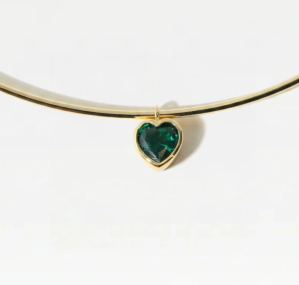 THE HEART PENDANT CHOKER