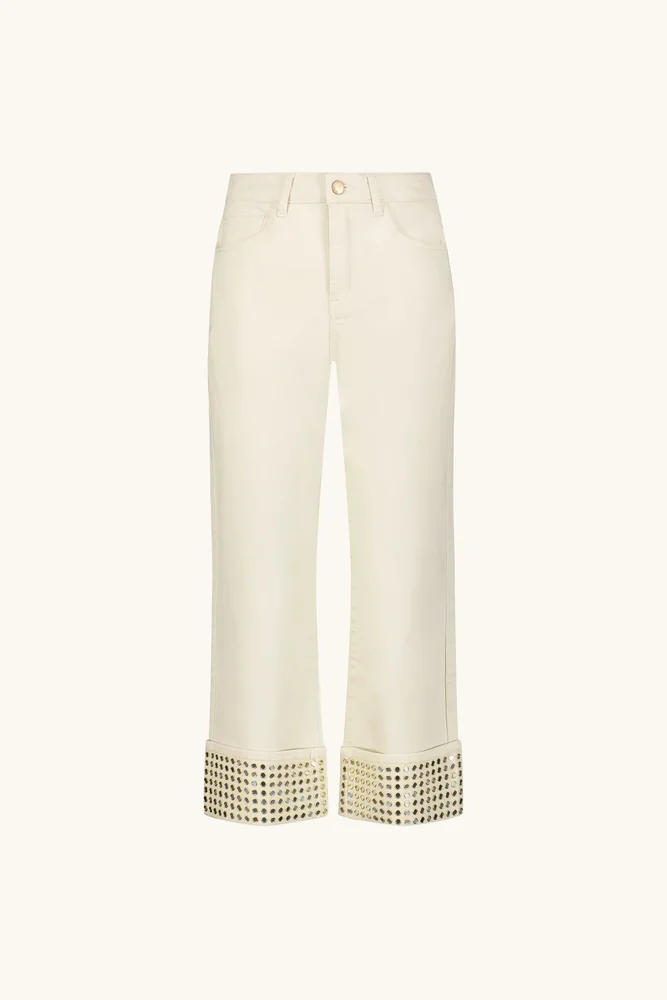 Ren Cropped Cuff Jean