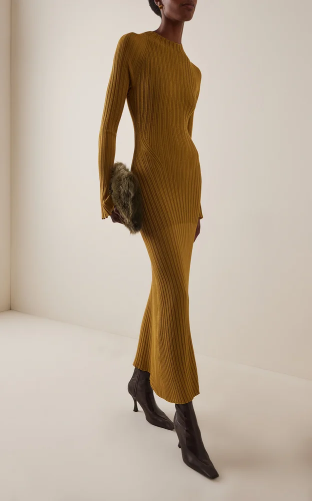 Roux Knit Midi Dress