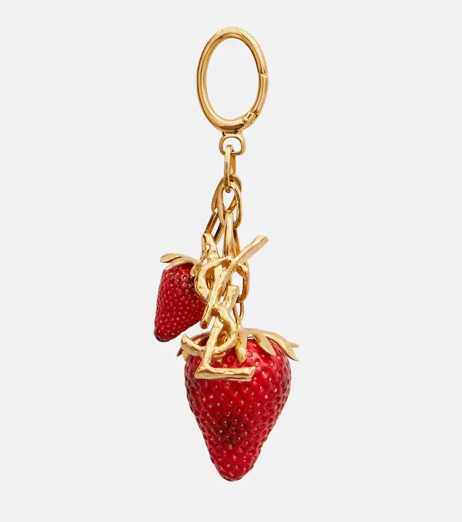 Cassandre Strawberry bag charm
