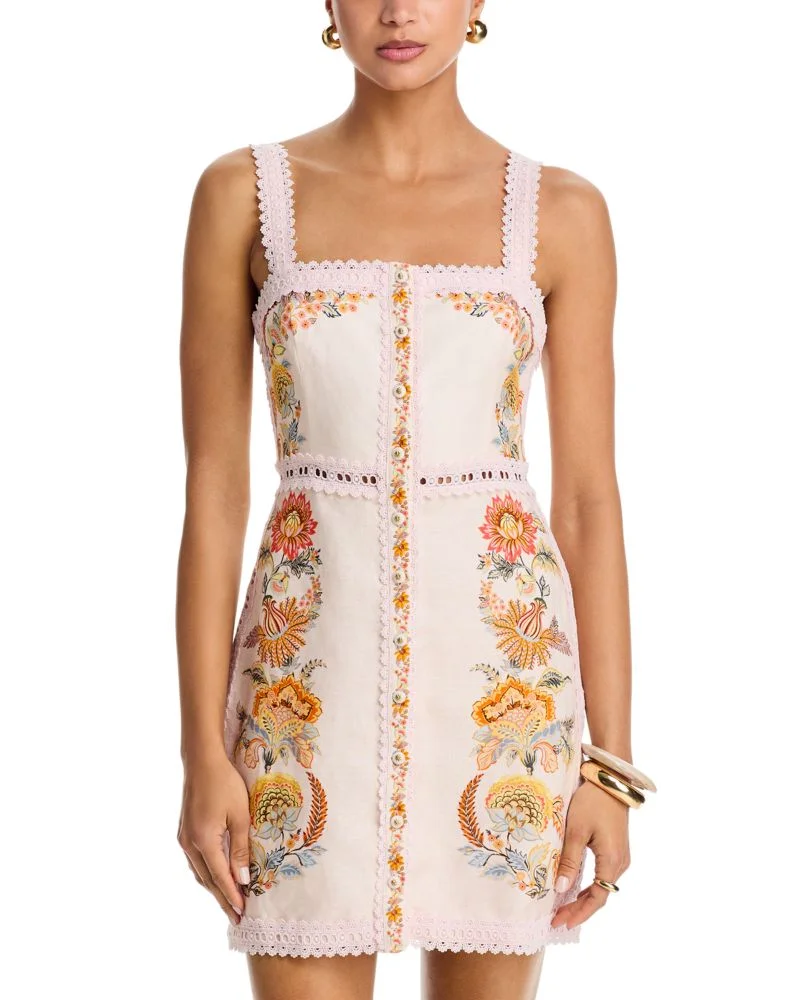 Ligia Square Neck Dress