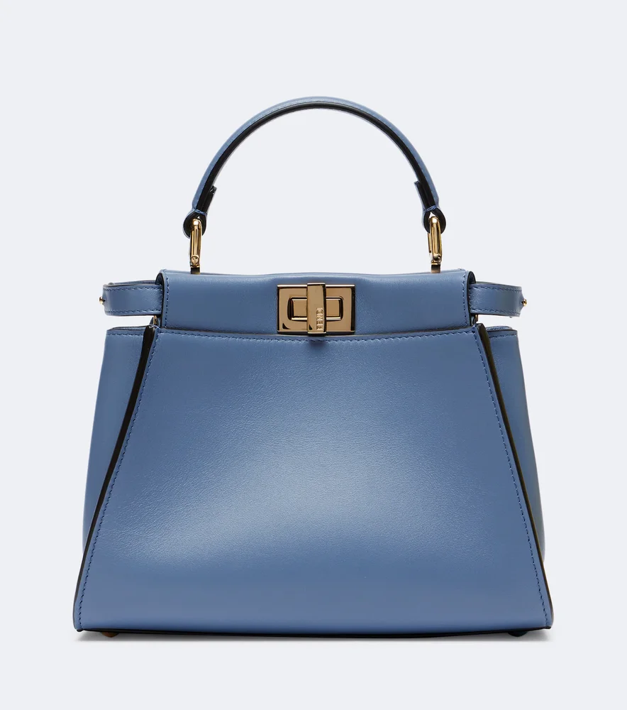 Peekaboo® Mini leather top-handle bag