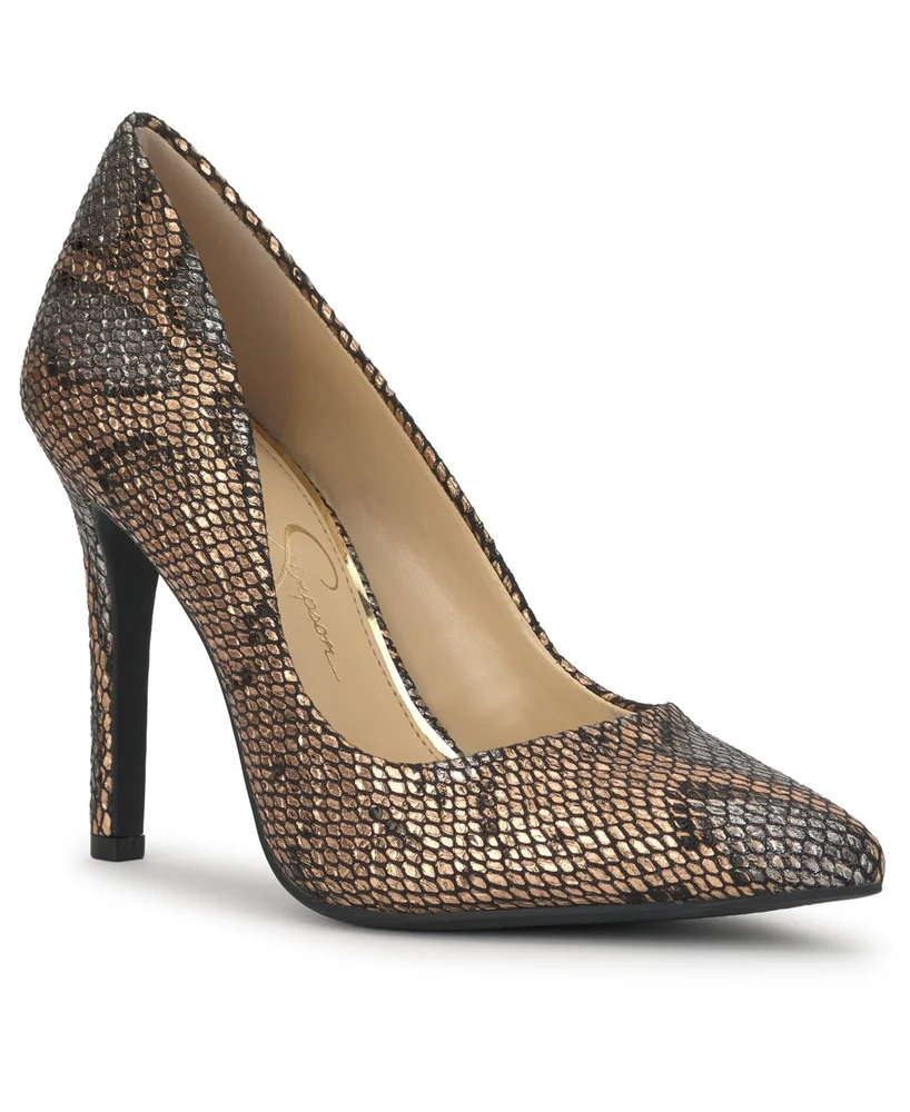 Cassani Pointed Toe High Heel Pumps