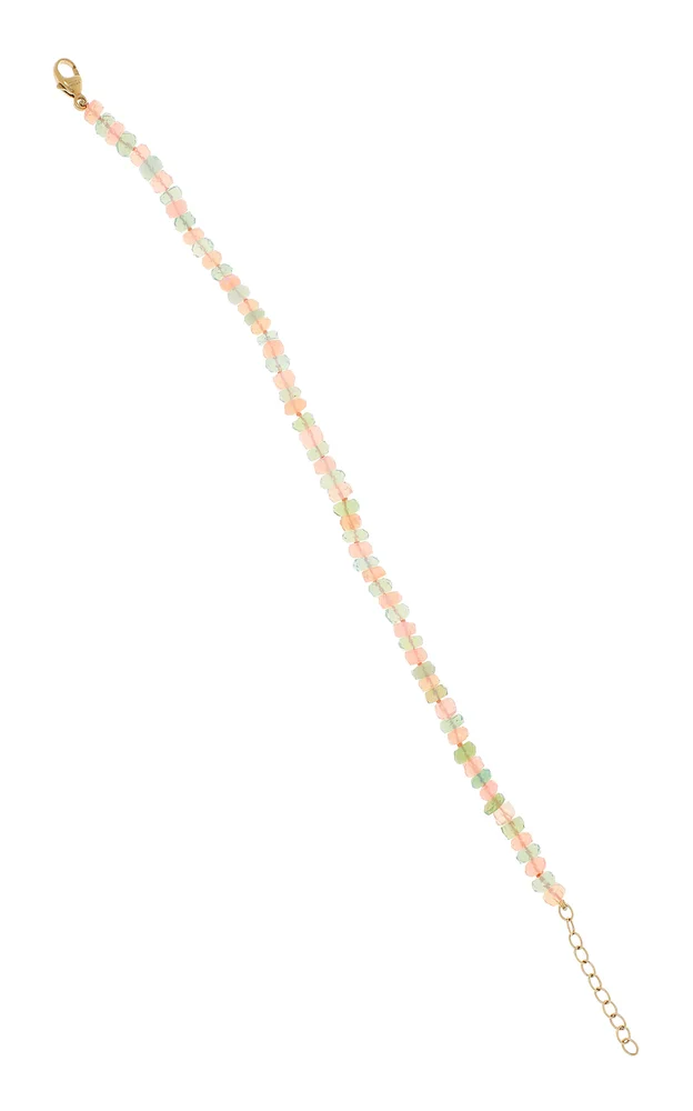 Soleil Connection 14K Yellow Gold Opal Bracelet