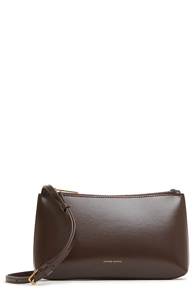 Mini Gaia Leather Crossbody Bag