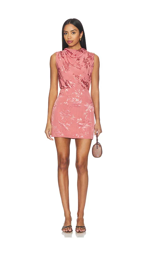 Cowl Mini Dress