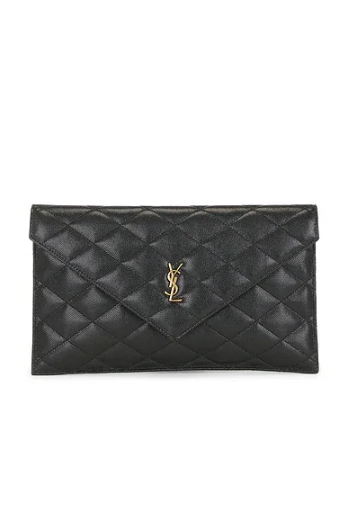 Grain De Poudre Matelasse Pouch