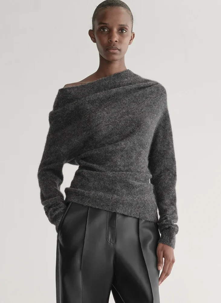 Freya Brushed Alpaca Sweater