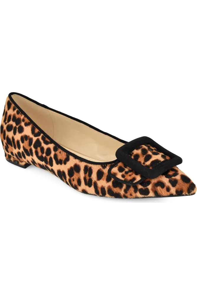 Jesike Genuine Calf Hair Flat