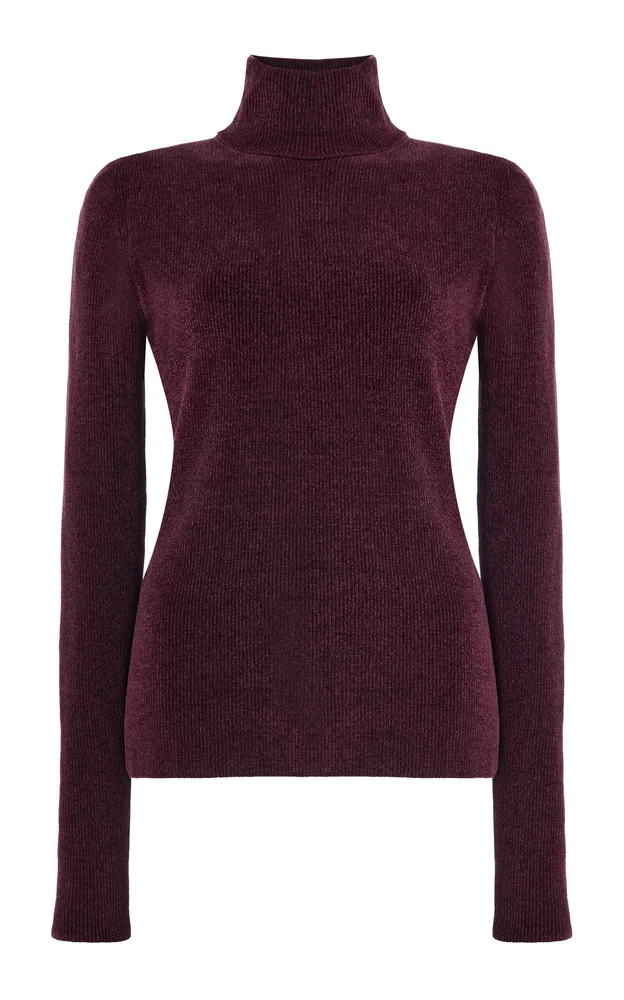 Torcello High-Neck Silk Top