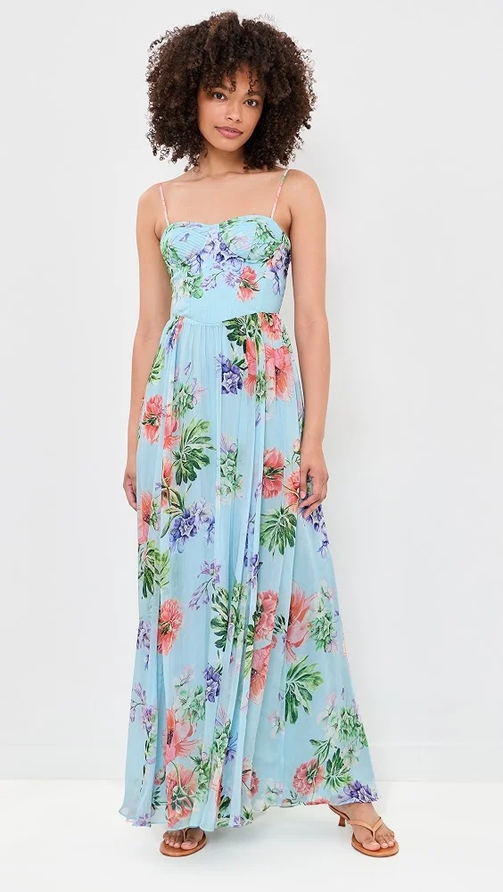 Corsetted Maxi Dress