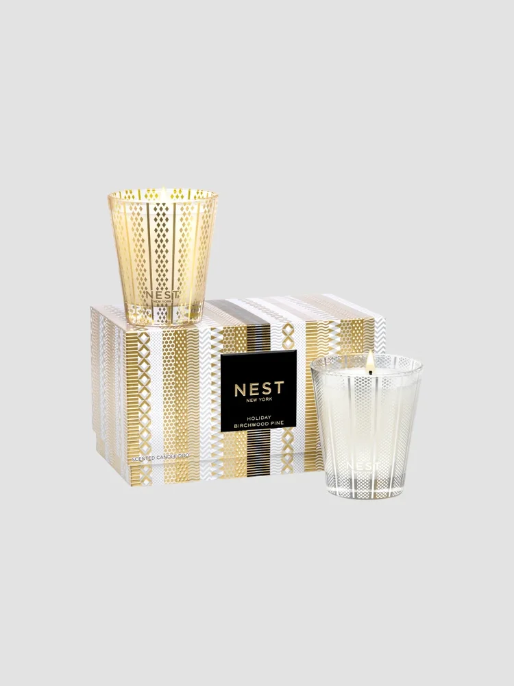 Festive 2-Piece Classic Candle Set