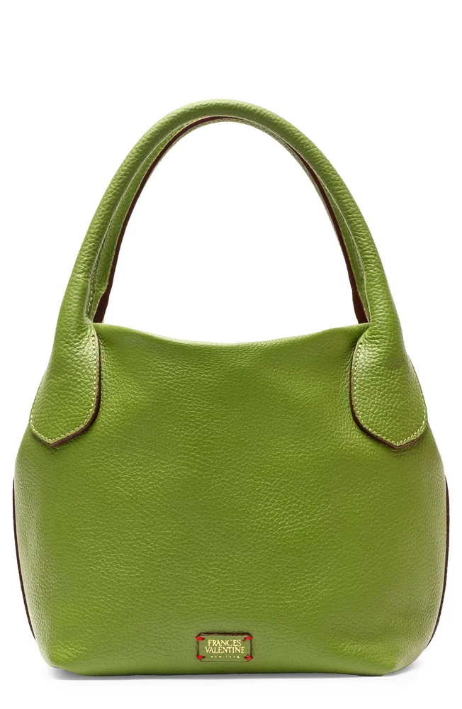 Mini Sweet Pea Leather Top Handle Bag