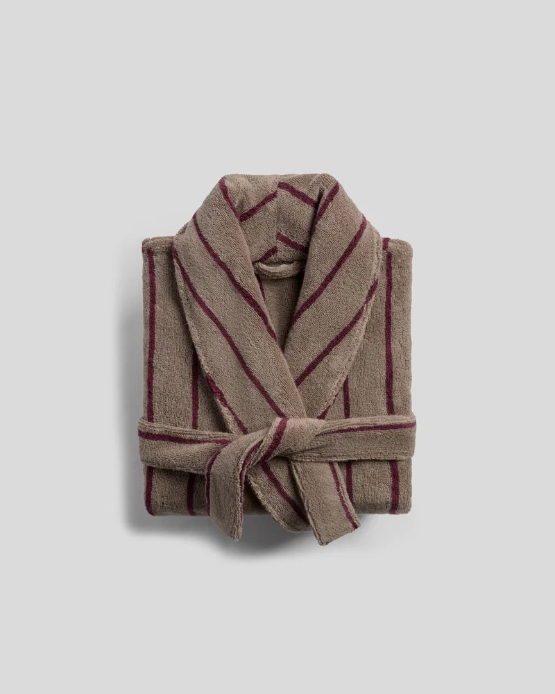 Turkish Cotton Stripe Robe