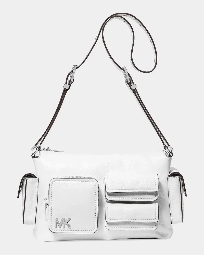 Dakota Medium Pocket Leather Shoulder Bag