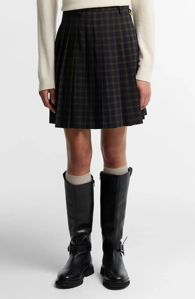Carville Tartan Miniskirt