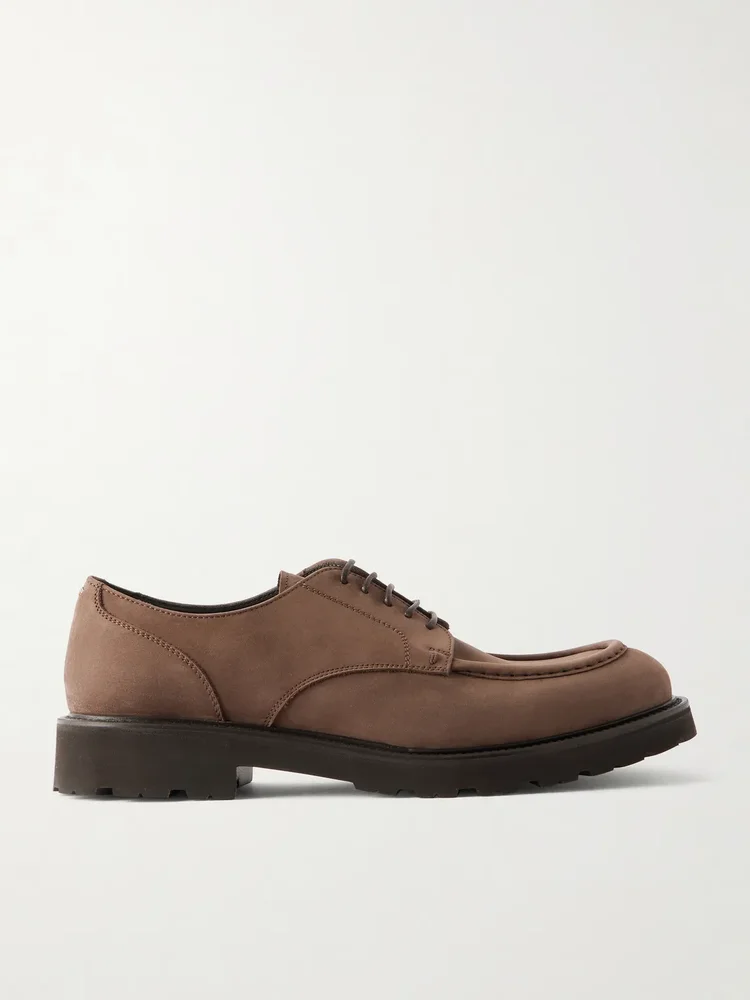 Nubuck Derby Shoes