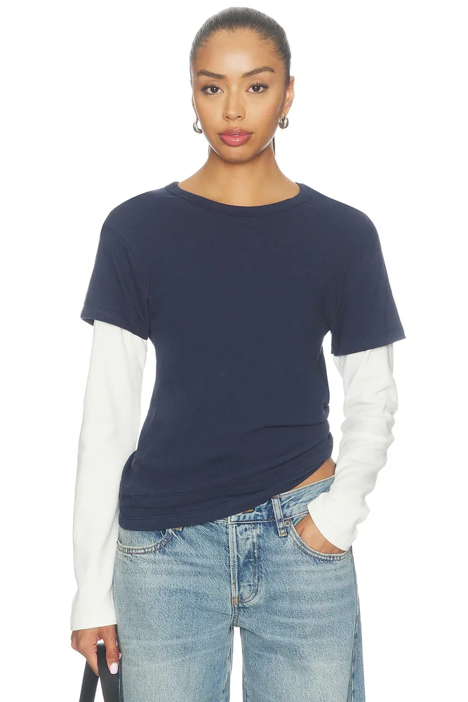 Rory Layered Long Sleeve Top