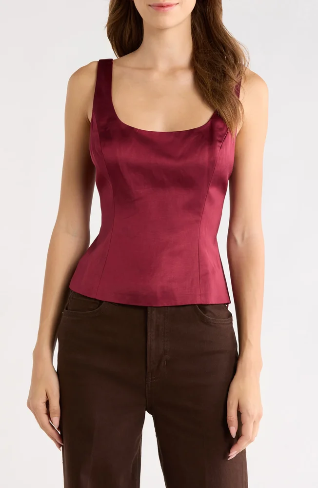 Hetty Scoop Neck Top
