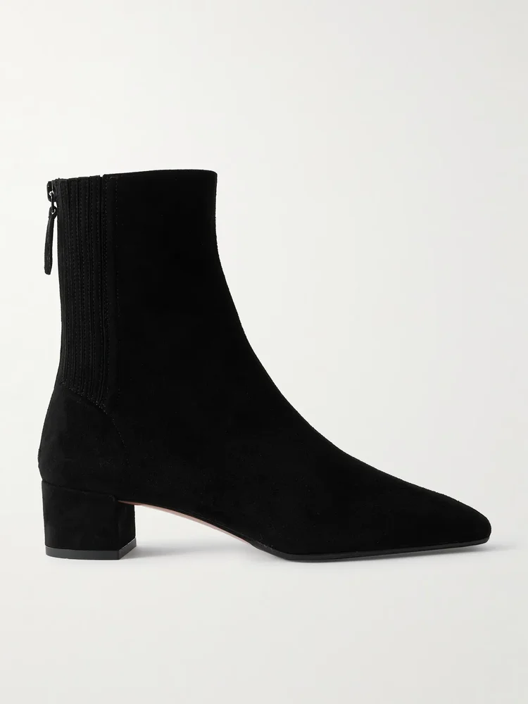 Saint Honoré 35 suede ankle boots