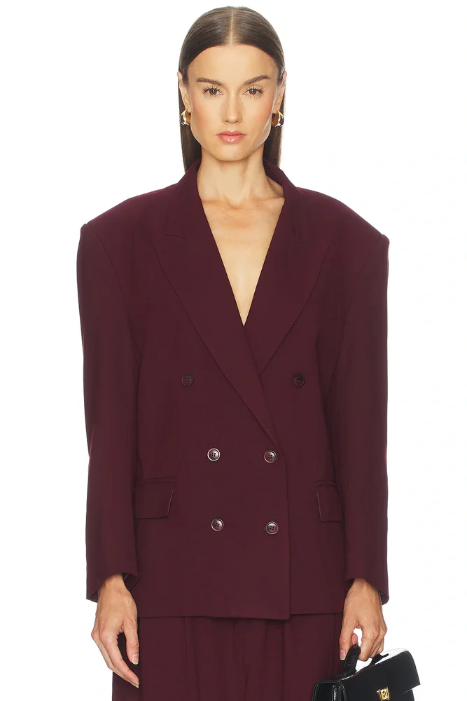 Doris Jacket in Burgundy