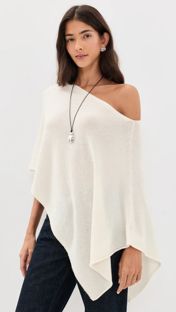 Alden Cashmere Poncho
