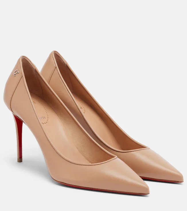 Sporty Kate leather pumps