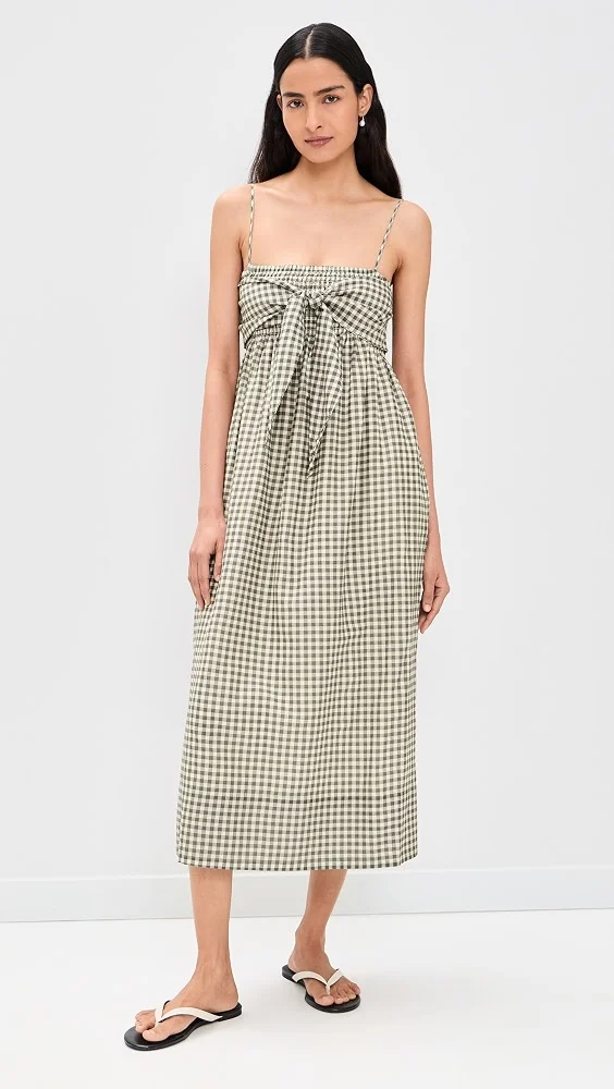 Tie Smocked Cami Dress