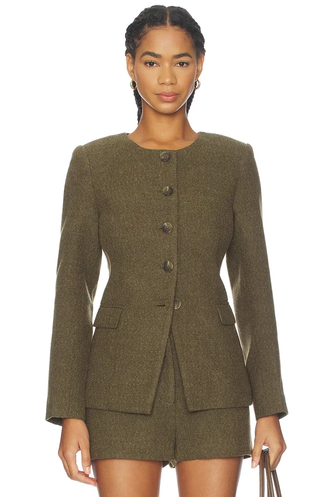 RODEO STUD JACKET CAMEL