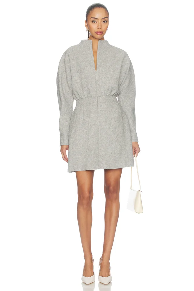 Wool Mix Tweed Dress