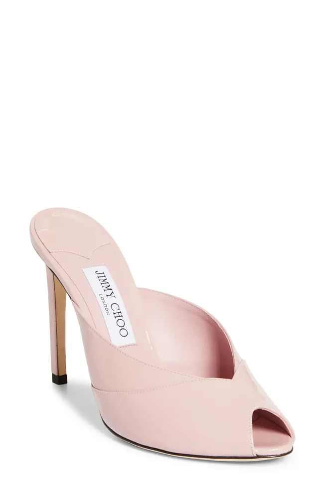 Brigitte Peep Toe Mule