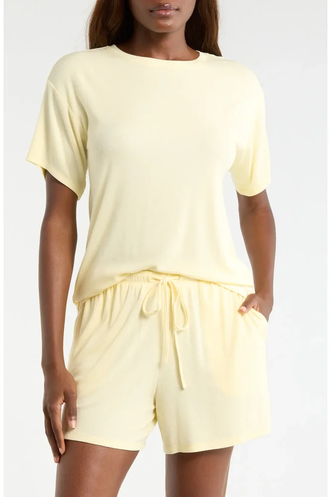 Moonlight Eco Easy Rib Short Pajamas